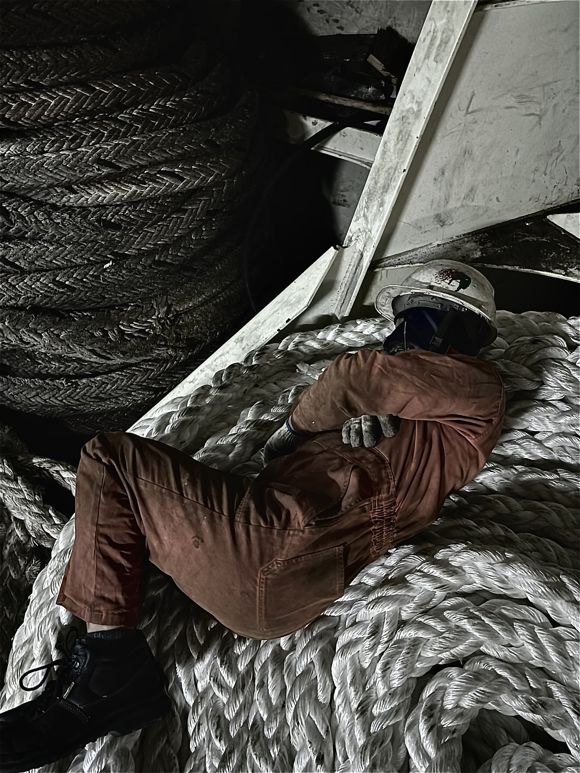 Marck James Daling_Seafarer_Fatigue_Work_Rest_Rope_Sleeping